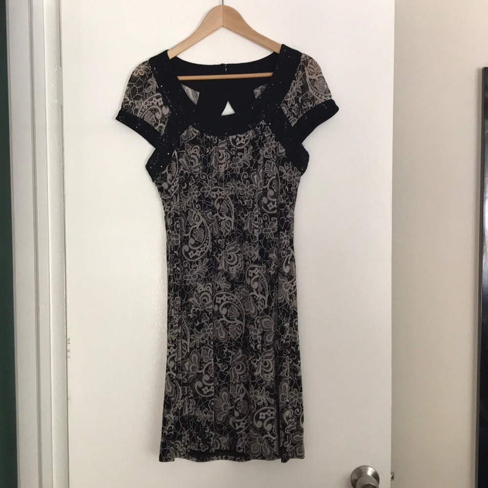 Glitzy cocktail dress